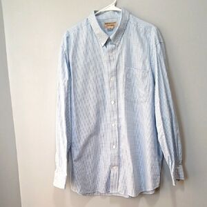 Duluth Wrinkle Fighter Checkered Button Down Mens Size XL Office Wear Busin…